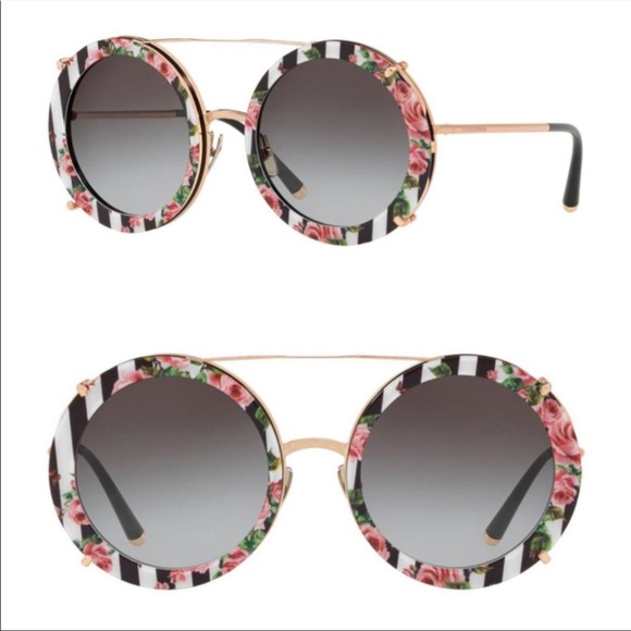Dolce & Gabbana Oversized Round Sunglasses - Picture 13 of 13